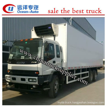 25Ton Euro 4 6X4 refrigerator truck China supplier